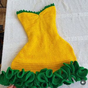 Vestido Brasil Babados